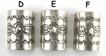 Authentic Native American Sterling Silver Pony Tail cover by Navajo Arnold Blackgoat