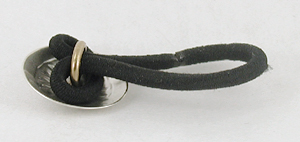 sterling silver concho pony tailer
