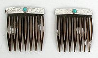 Sterling Silver Navajo Hair Combs