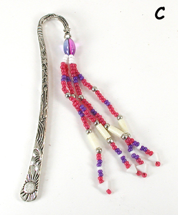 Authentic Native American Hand Beaded Hair Stick by Pine Ridge Lakota artisan