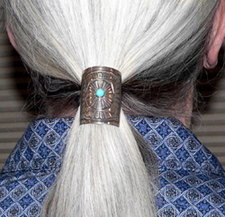 how to wear a pony tail shield cover