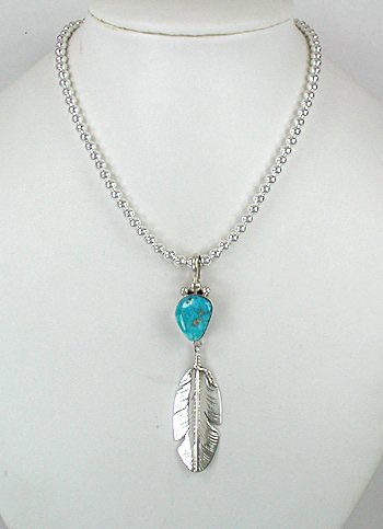 Native American  sterling silver Bead Pendant Hangers