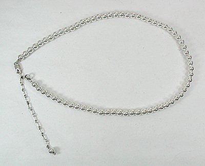 Native American  sterling silver Bead Pendant Hangers