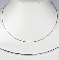 Sterling Silver Necklace Pendant Cables