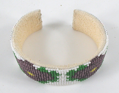 Authentic Native American Hand Beaded bracelet by Navajo Alyce Johnson