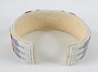 Authentic Native American Hand Beaded bracelet by Navajo Alyce Johnson