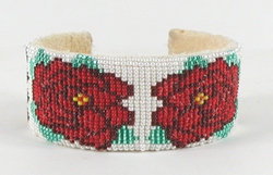 Authentic Native American Hand Beaded bracelet by Navajo Alyce Johnson