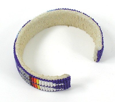 Authentic Native American Hand Beaded bracelet by Navajo Alyce Johnson