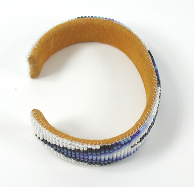 Authentic Native American Hand Beaded bracelet by Navajo Alyce Johnson