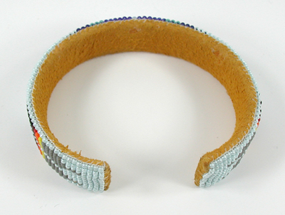 Authentic Native American Hand Beaded bracelet by Navajo Alyce Johnson