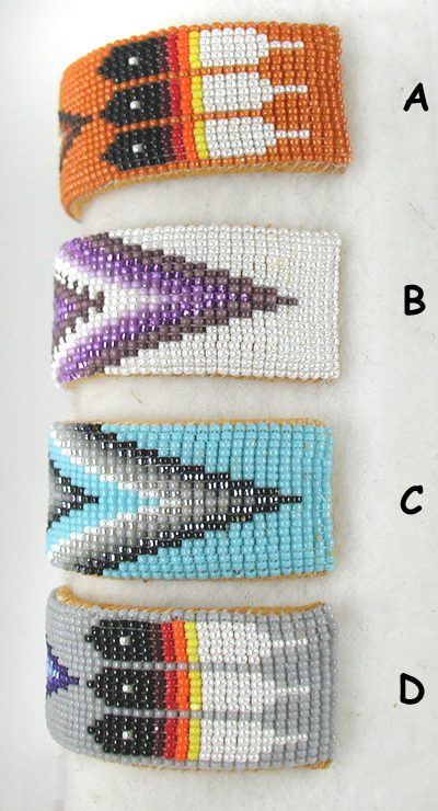 Authentic Native American Hand Beaded bracelet by Navajo Alyce Johnson
