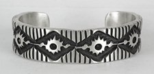 Navajo Sterling Silver Bracelet 