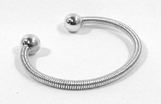 Navajo Sterling Silver Twist Bracelet 