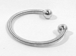 Navajo Sterling Silver Twist Bracelet 