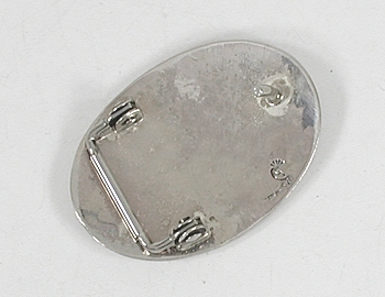 Navajo Sterling Silver Man in a Maze belt buckle