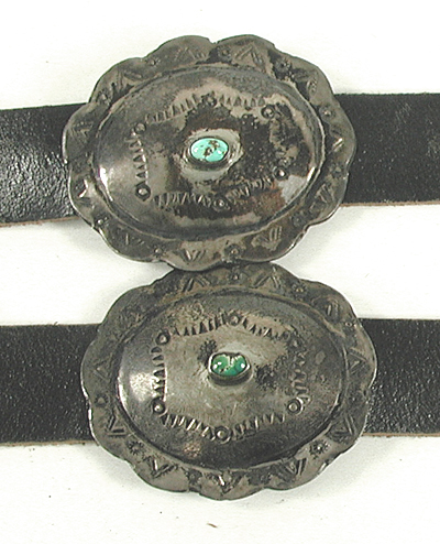 Conchos Chicago Screws Conchos (ornements) Circus II Avec Turquoise