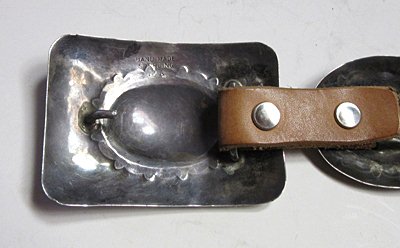 Vintage Sterling Silver concho belt