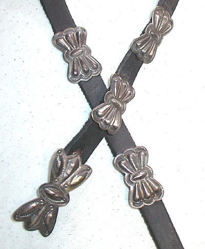 Vintage Navajo butterfly  concho belt