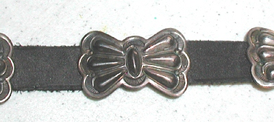 Vintage Navajo butterfly  concho belt