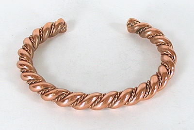 Authentic Native American Navajo Copper Horse Whisperer Bracelet by Henry Yazzie