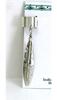 Navajo Sterling Silver feather ear cuff