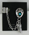 Navajo sterling silver ear cuff