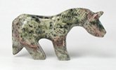 Authentic Native American Indian  horse carving fetish