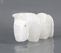 Authentic Native American Horse Fetish Carving of onyx by Zuni Brandon Phillips