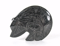 Zuni  Pocket Bear Fetish carving