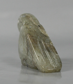 Authentic Native American eagle fetish by Zuni Abbey Quam Panteah of Labradorite