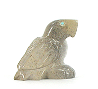 Zuni Eagle fetish by Gilbert Lonjose of Picasso Marble