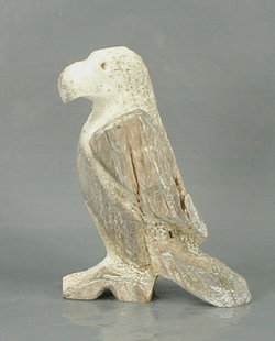 Zuni Eagle fetish of antler by Allison White