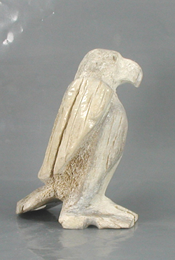 Zuni Eagle fetish of antler by Allison White