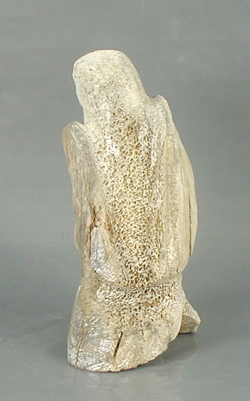 Zuni Eagle fetish of antler by Allison White