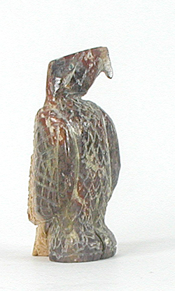 Zuni Eagle fetish of Picasso Marble by Scott Garnett