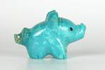 Hand made Native American Indian Pig fetish carving