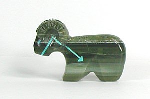 Native American Indian Ram Fetish