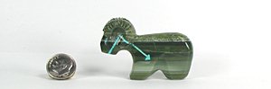Native American Indian Ram Fetish