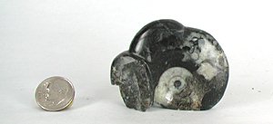 Authentic Native American Zuni Buffalo Fetish Carving