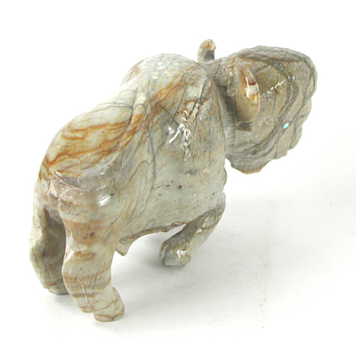 Authentic Native American Bison Fetish Carving of marble by Zuni carver Clive Husito