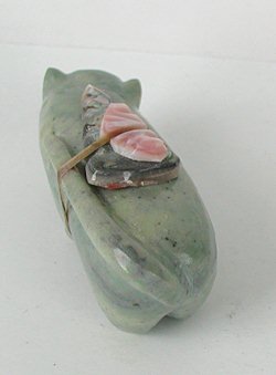 Native American Indian Mountain Lion Fetish carving