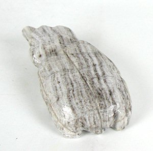 Authentic Native American Badger Fetish Carving of marble by Zuni Ed Lementino