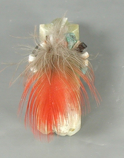 Authentic Native American Mountain Lion Fetish Carving from serpentine by Zuni Sampson Tulley