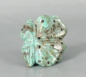 Authentic Native American Indian maiden fetish carving by Danette Laate