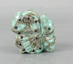 Authentic Native American Indian maiden fetish carving by Danette Laate