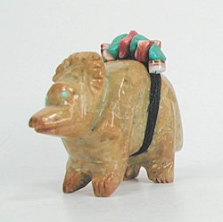 Hand made Native American Indian Dinosaur Fetish