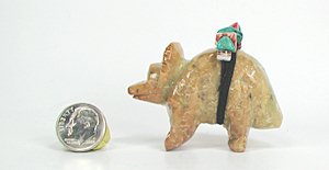 Hand made Native American Indian Dinosaur Fetish