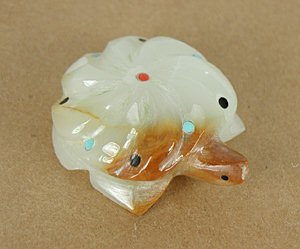 Authentic Native American Indian  turtle fetish carving