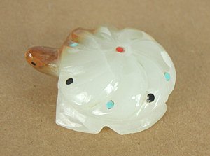Authentic Native American Indian  turtle fetish carving