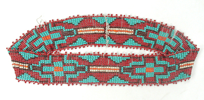 stretch elastic beaded hat band